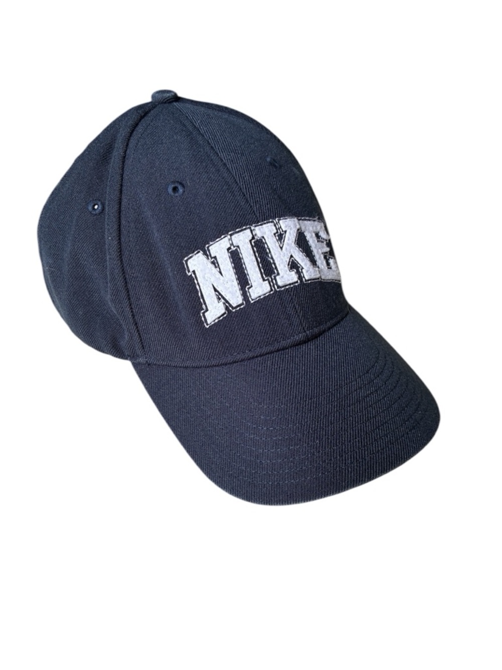 Nike Sportswear Unisex Navy Blue Block Logo Baseball Cap